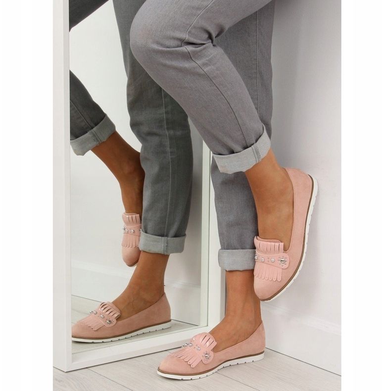 Pink DM30P Mocasines de mujer Pink rosado 1