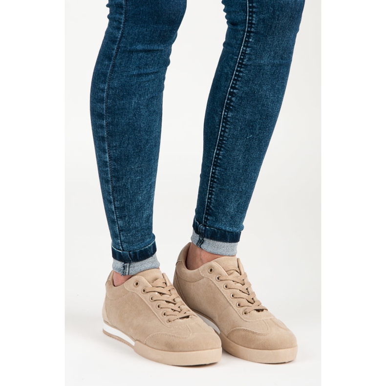 Vices Vicios de calzado deportivo de gamuza marrón 1