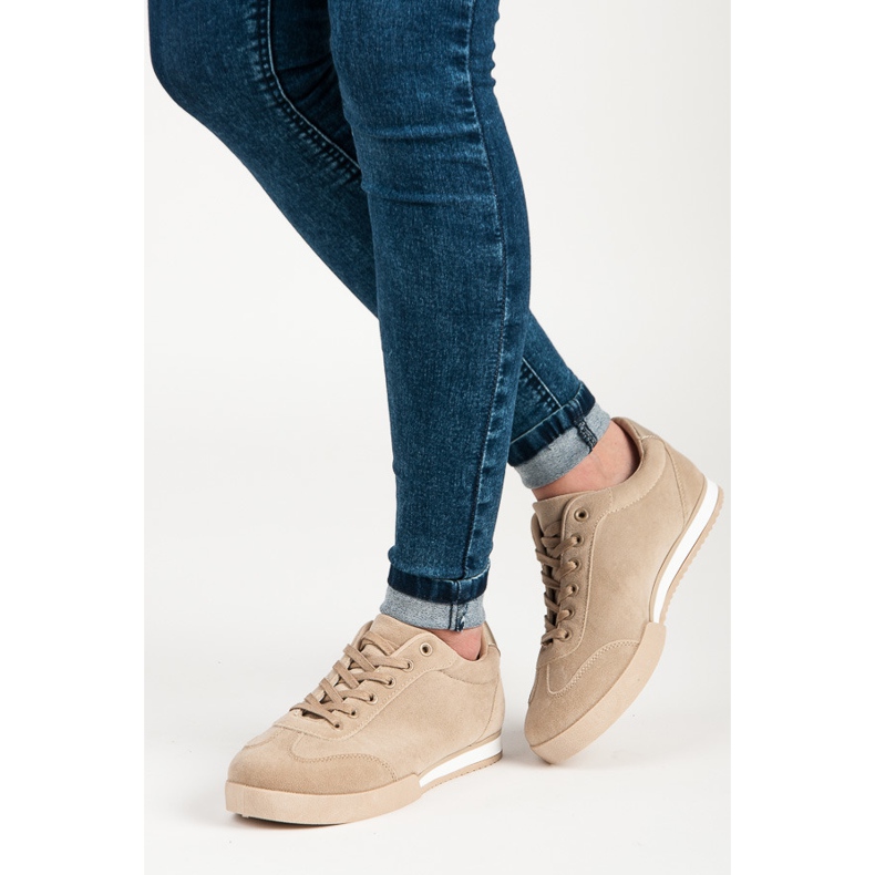 Vices Vicios de calzado deportivo de gamuza marrón 2