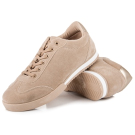 Vices Vicios de calzado deportivo de gamuza marrón 5