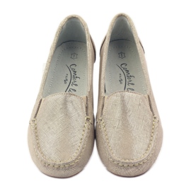 Filippo Mocasines mujer Lordsy F 007 oro dorado 4