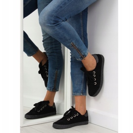 Deportivas negras de mujer AK03P Negro gris 1