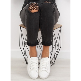 AX02 zapatillas creepers blancas blanco 6