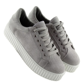 Grey AX02 zapatillas creepers grises 3