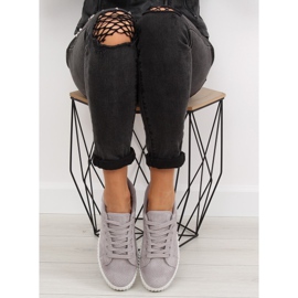 Grey AX02 zapatillas creepers grises 6