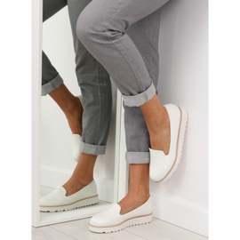 Mocasín señorial blanco T309P Blanco 1 Mocasín señorial blanco T309P Blanco 1