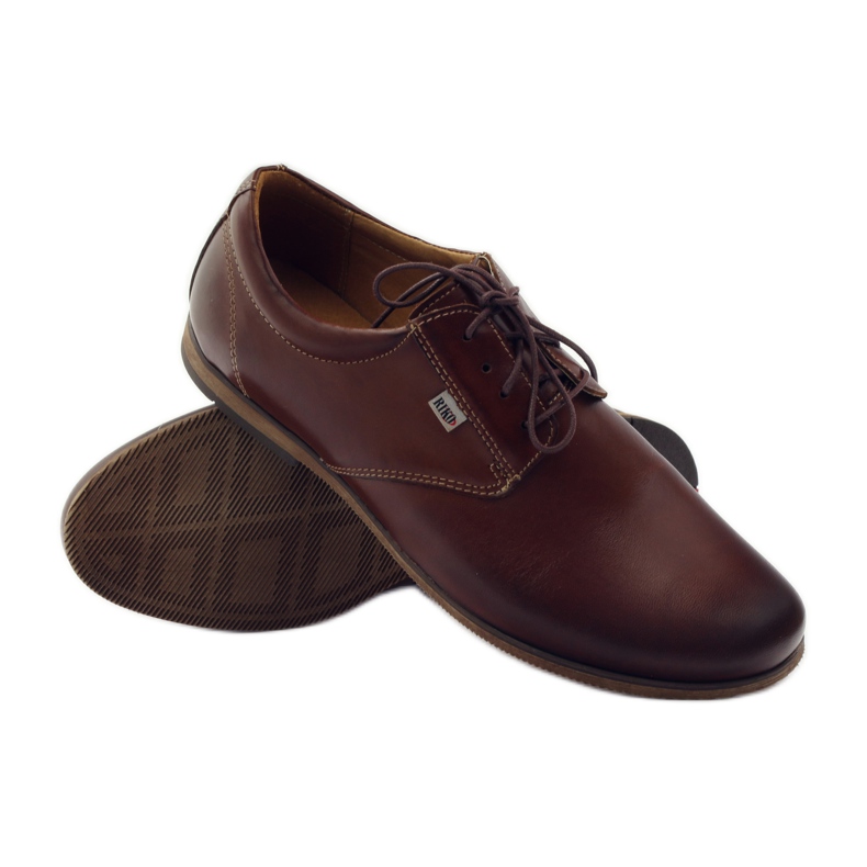 Zapatos casual de hombre Riko 777 marrón 3