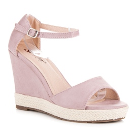 Seastar Sandalias cuña ante violeta 1