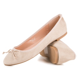 Seastar Bailarinas ante beige 3