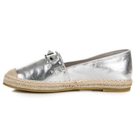 Seastar Alpargatas con chorros gris 2