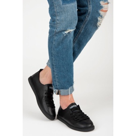 Seastar Zapatillas negras con cordones negro 5