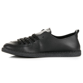 Seastar Zapatillas negras con cordones negro 2