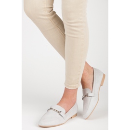 VICES Mocasines Mujer gris 5