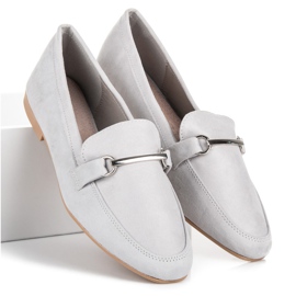 VICES Mocasines Mujer gris 3