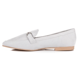VICES Mocasines Mujer gris 1