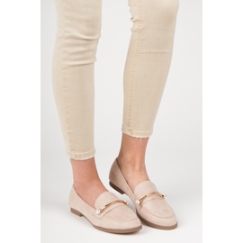 Seastar Mocasines con Perlas beige 4