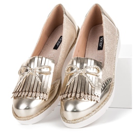 Vices Mocasines en la plataforma de los vicios amarillo 1 Vices Mocasines en la plataforma de los vicios amarillo 1