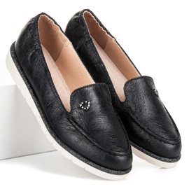 Zapatos sin cordones VICES negro 3