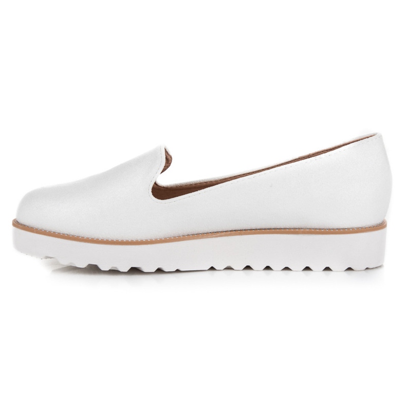 Seastar Zapatos de plataforma sin cordones blanco 1 Seastar Zapatos de plataforma sin cordones blanco 1