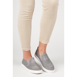Seastar Zapatillas slip on grises 4