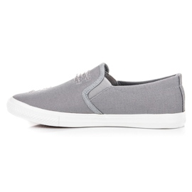 Seastar Zapatillas slip on grises 3