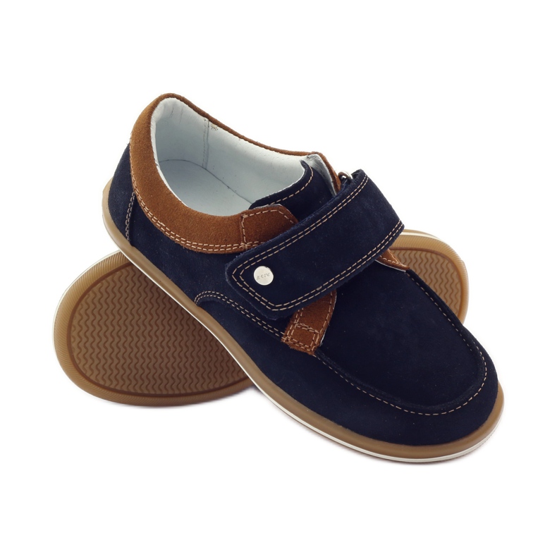 Bartek Zapato casual niño 35599 azul marino marrón 3