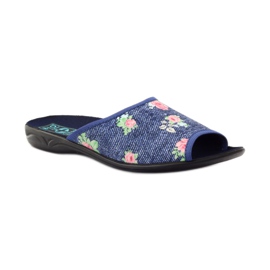 Pantuflas vaqueras rosa Adanex para mujer azul verde rojo 1