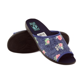 Pantuflas vaqueras rosa Adanex para mujer azul verde rojo 3