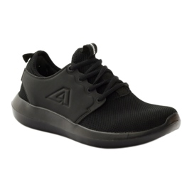 American Club Zapatos deportivos de jogggy femeninos 1772 negro 1
