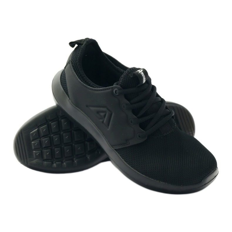 American Club Zapatos deportivos de jogggy femeninos 1772 negro 3