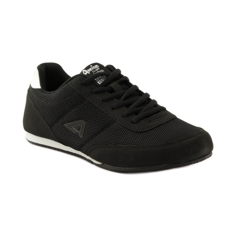 American Club Jogging americano 7066 negro blanco 1