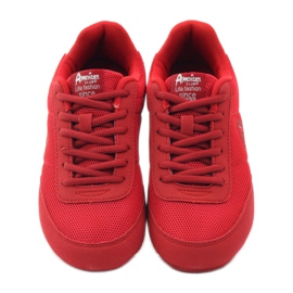 American Club Jogging sport rojo americano 7066 blanco 4