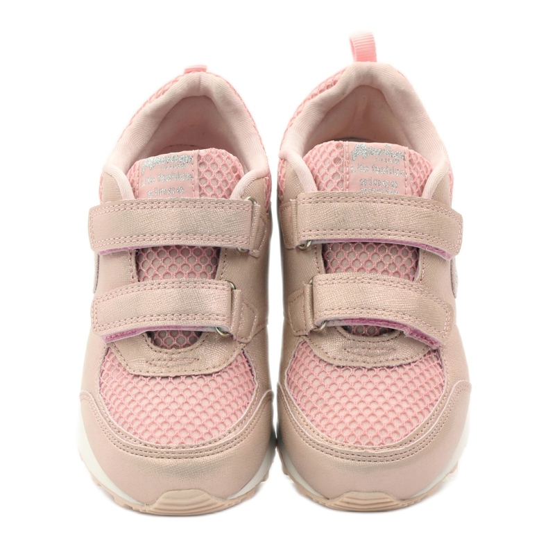 American Club Deportivo Velcro Americano 16211 rosa rosado 4
