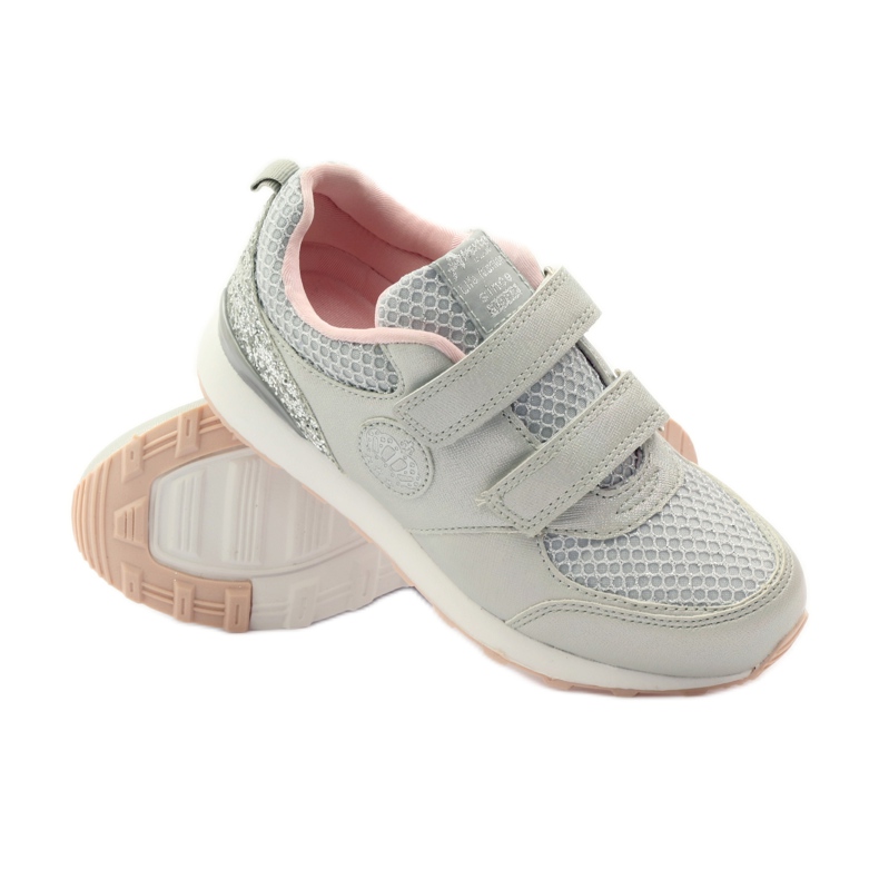 American Club Sport Velcro Americano 16211 plata gris 3