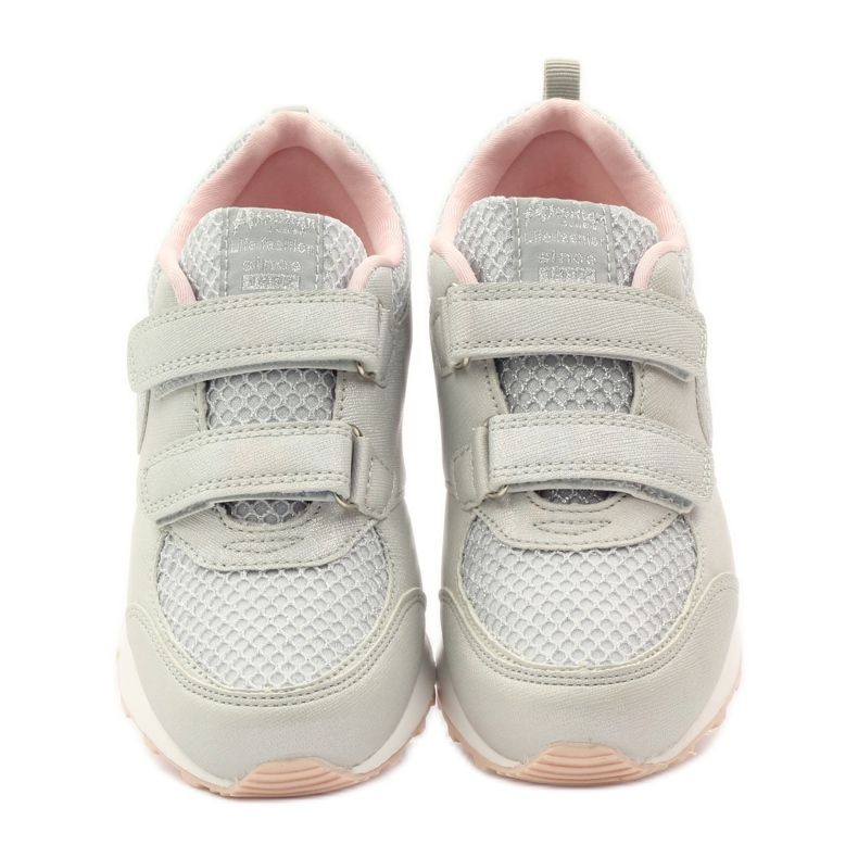 American Club Sport Velcro Americano 16211 plata gris 4