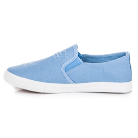 Seastar Zapatillas sin cordones azules 3