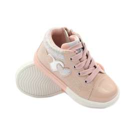 American Club Corazones americanos de chicas deportistas rosado gris 3