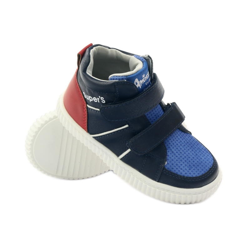 American Club zapatillas deportivas americanas 17155 azul marino rojo azul 3