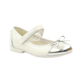 American Club Bailarinas velcro americanas 14297 gris blanco 1