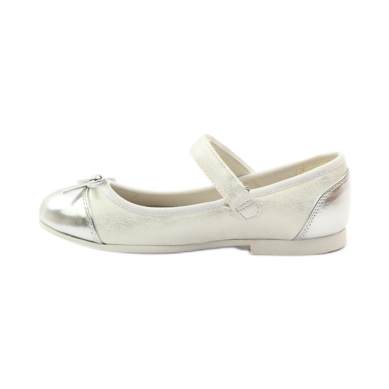American Club Bailarinas velcro americanas 14297 gris blanco 2