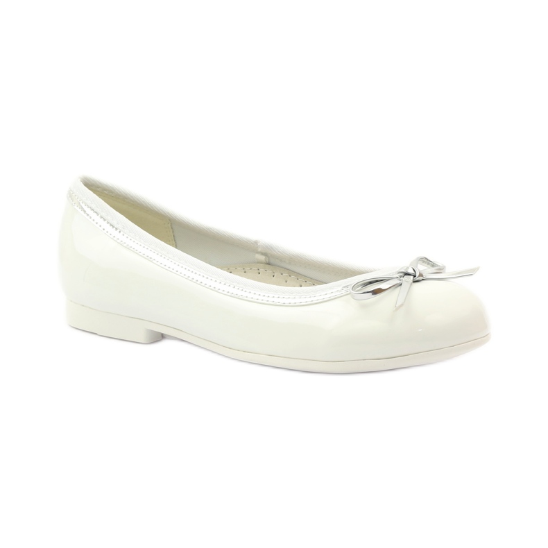 American Club Bailarinas con lazo americano blanco 1