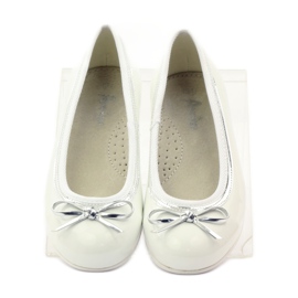 American Club Bailarinas con lazo americano blanco 4