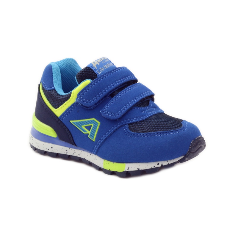 American Club zapatillas americanas 15110 verde azul 1