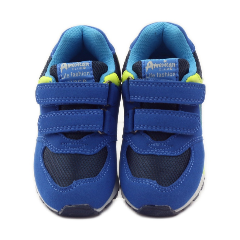 American Club zapatillas americanas 15110 verde azul 4