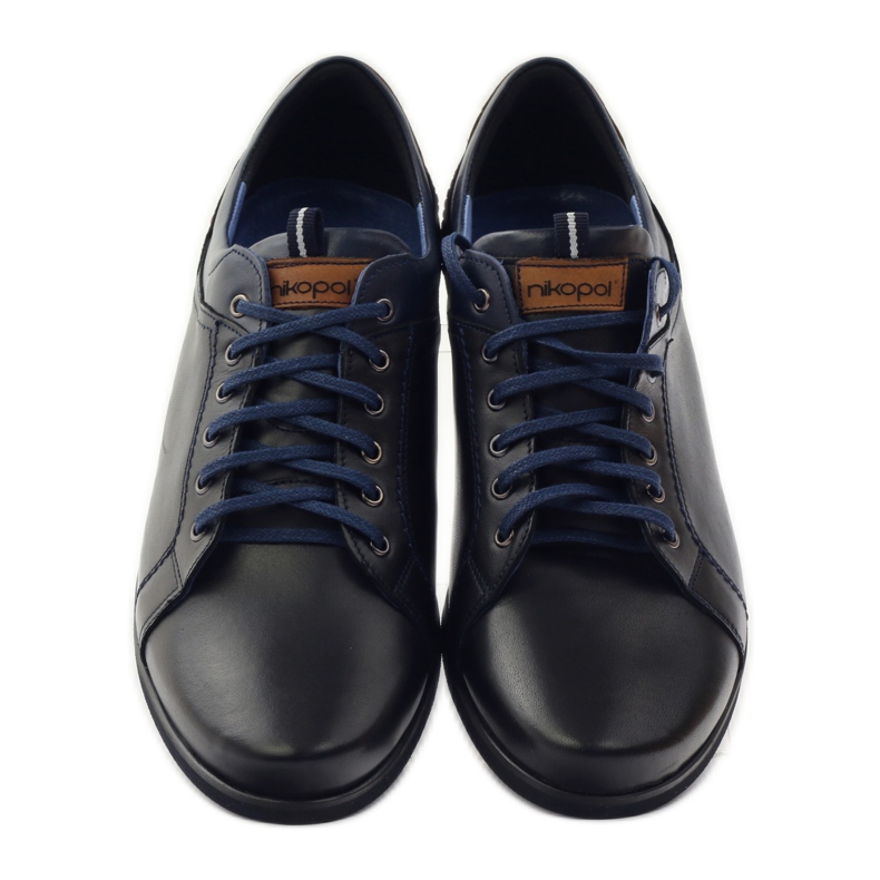 Zapatillas deportivas de hombre Nikopol 1655. negro marrón 4