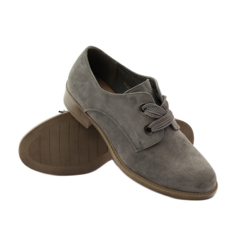 Zapatos mujer ante Sergio Leone 303 gris 3