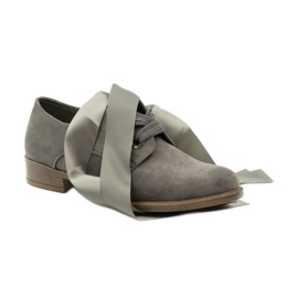 Zapatos mujer ante Sergio Leone 303 gris 5