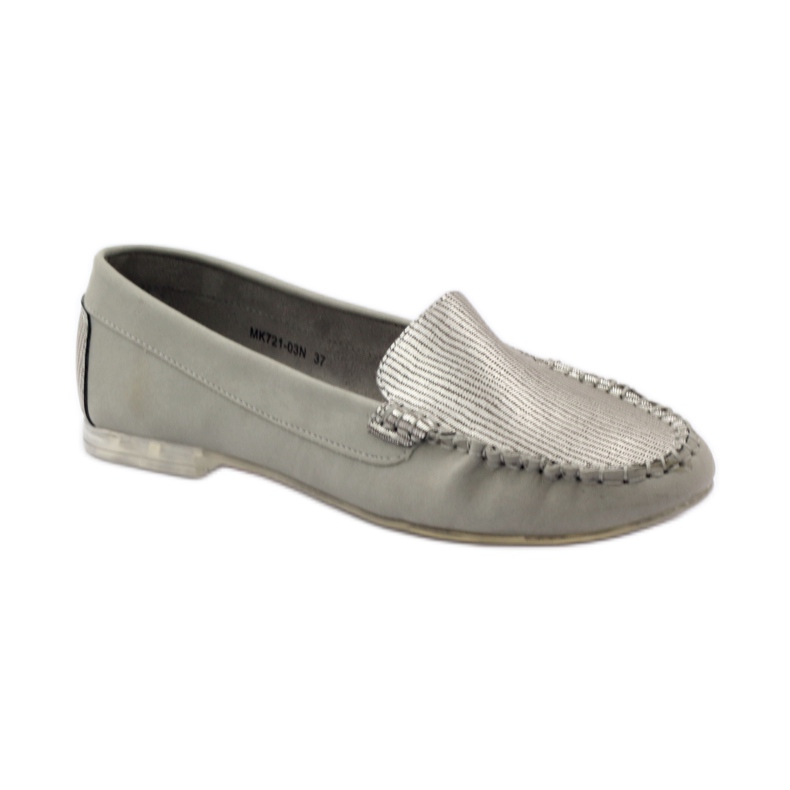 Mocasines Sergio Leone 721 de ante gris 1