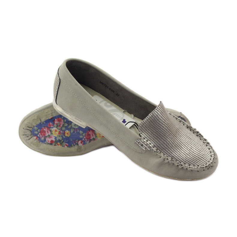 Mocasines Sergio Leone 721 de ante gris 3