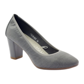 Bombas de mujer Sergio Leone en el 233 Gray Post gris 1